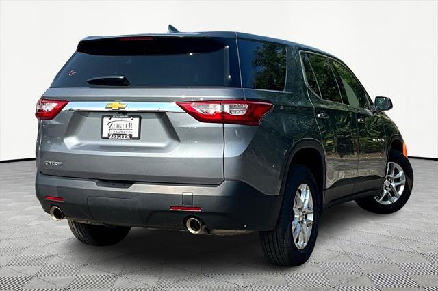 used 2021 Chevrolet Traverse car, priced at $23,822