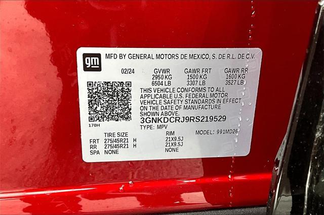 new 2024 Chevrolet Blazer EV car, priced at $54,966