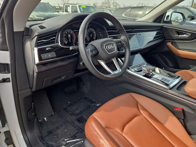 used 2023 Audi Q8 car, priced at $54,831