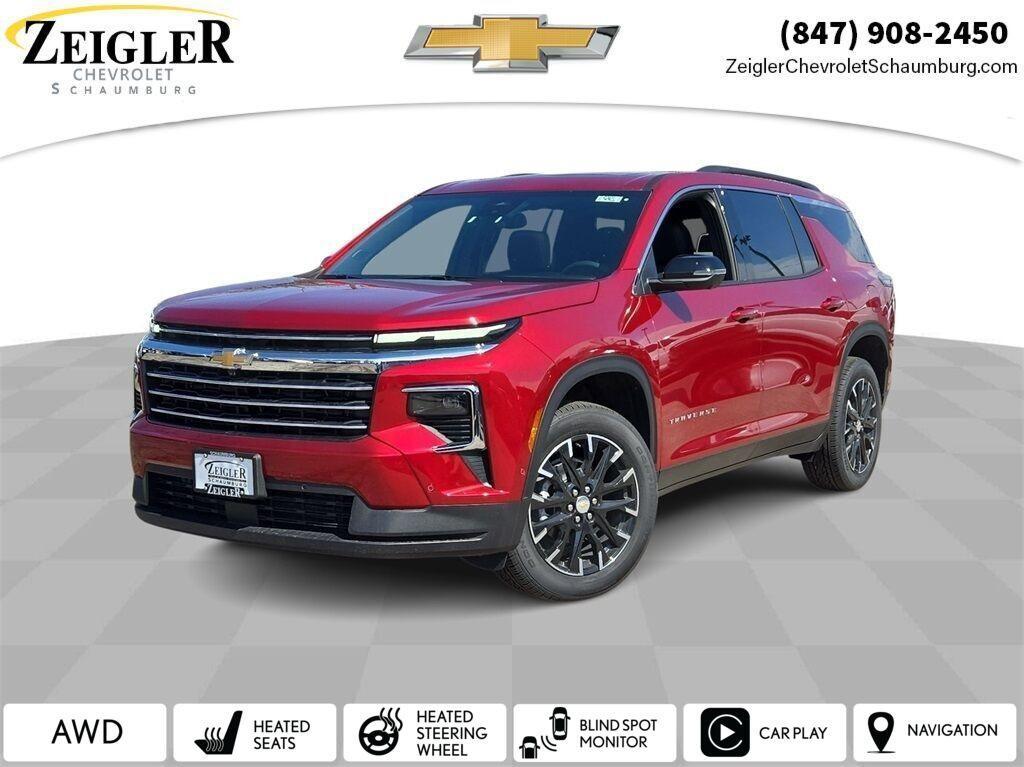 new 2025 Chevrolet Traverse car, priced at $47,498