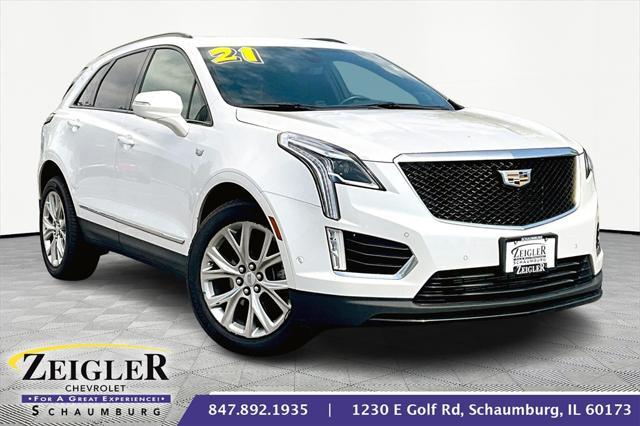 used 2021 Cadillac XT5 car, priced at $30,045