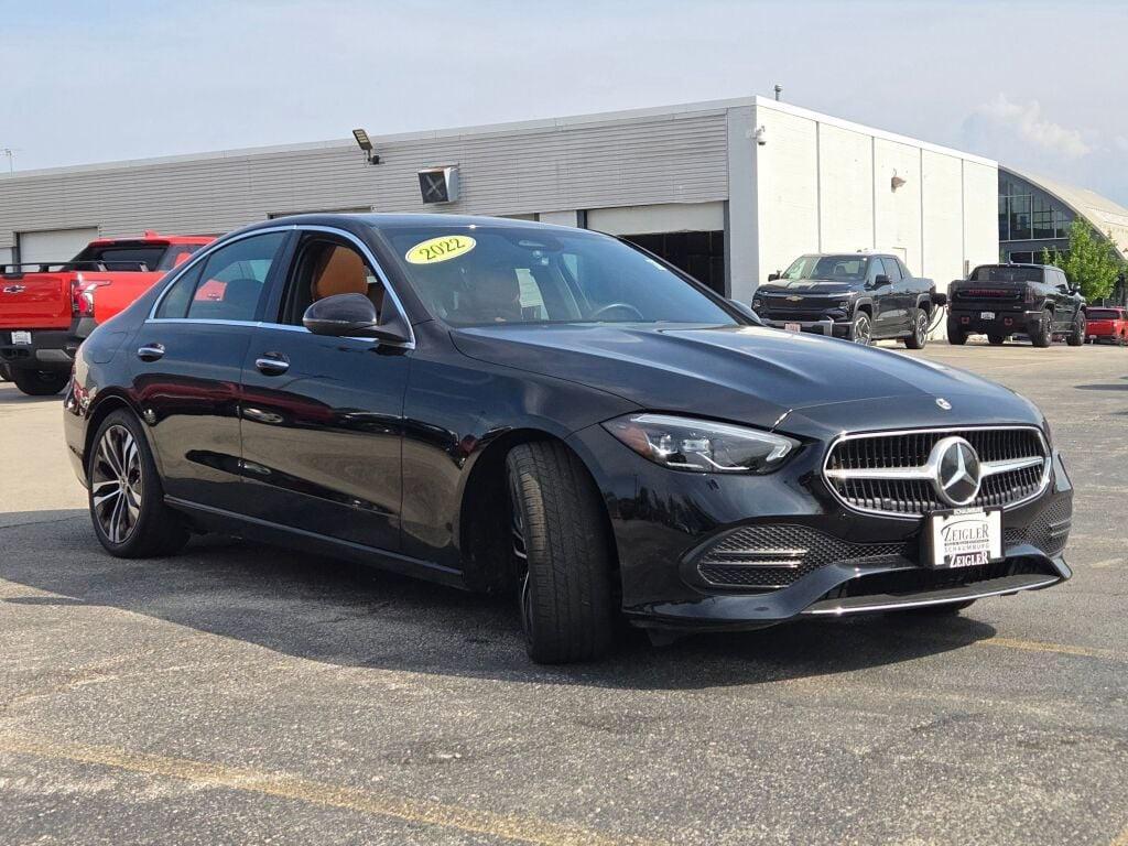 used 2022 Mercedes-Benz C-Class car, priced at $36,800