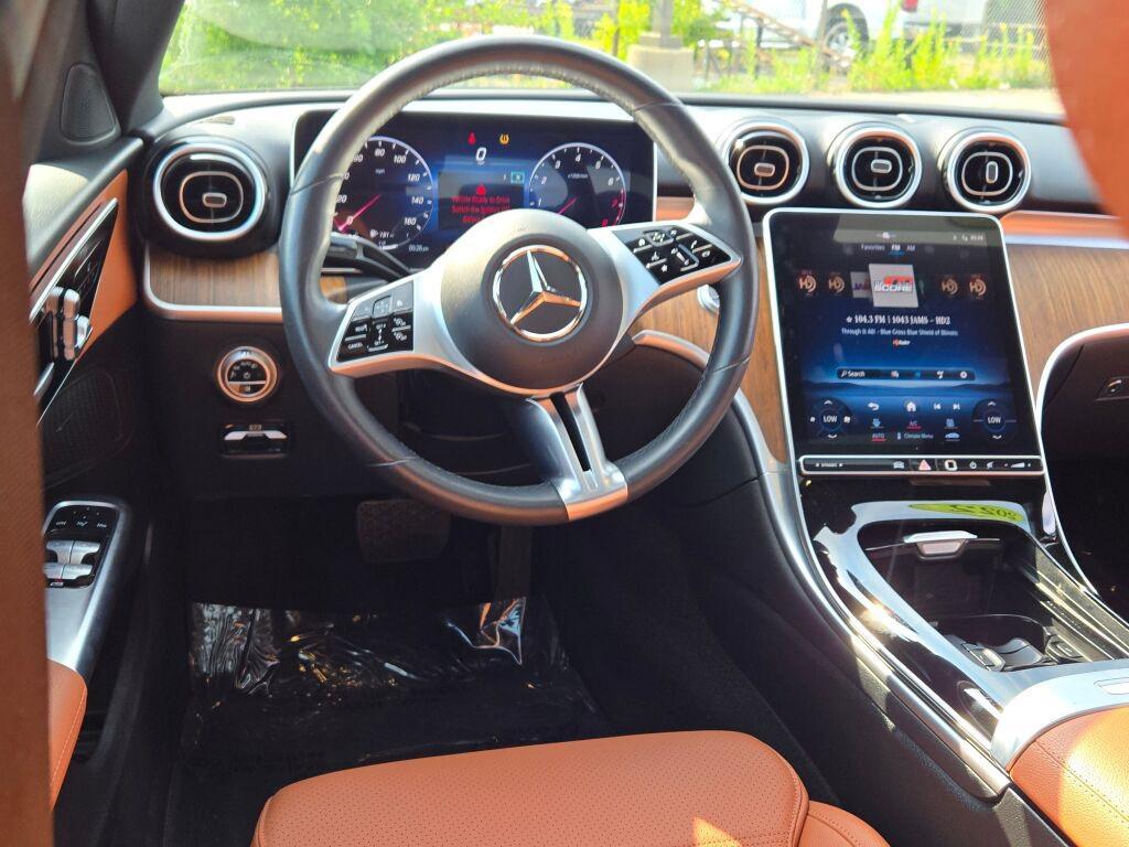 used 2022 Mercedes-Benz C-Class car, priced at $35,632