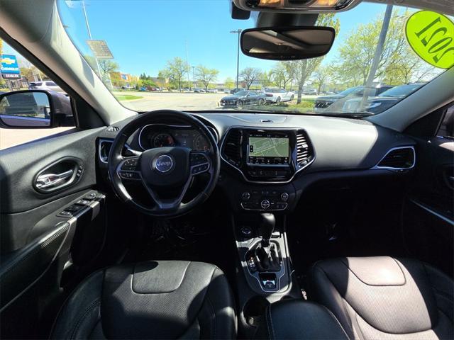 used 2021 Jeep Cherokee car, priced at $26,000