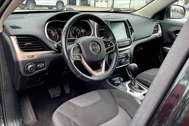 used 2017 Jeep Cherokee car, priced at $14,690