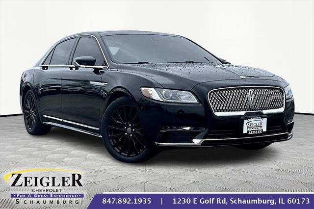 used 2017 Lincoln Continental car, priced at $23,410
