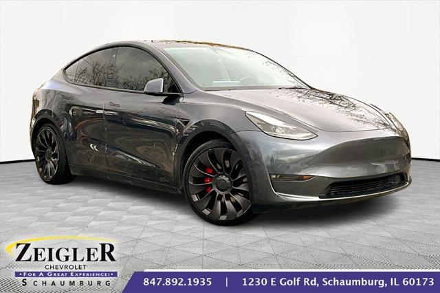 used 2021 Tesla Model Y car, priced at $28,140