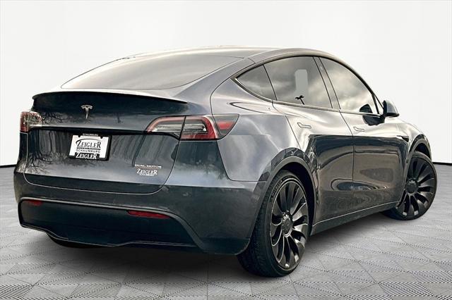 used 2021 Tesla Model Y car, priced at $28,140