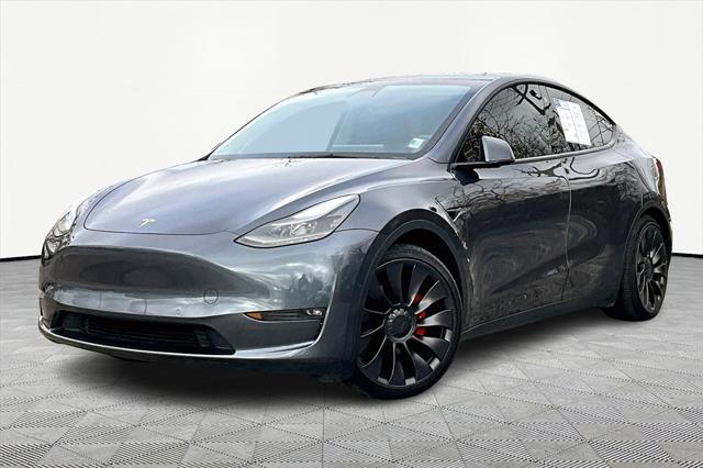 used 2021 Tesla Model Y car, priced at $28,140