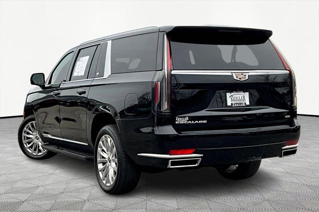 used 2023 Cadillac Escalade ESV car, priced at $73,933