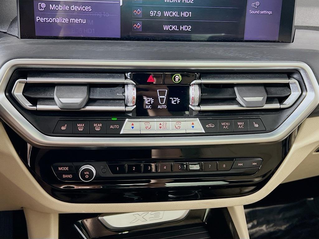 used 2022 BMW X3 car, priced at $33,400
