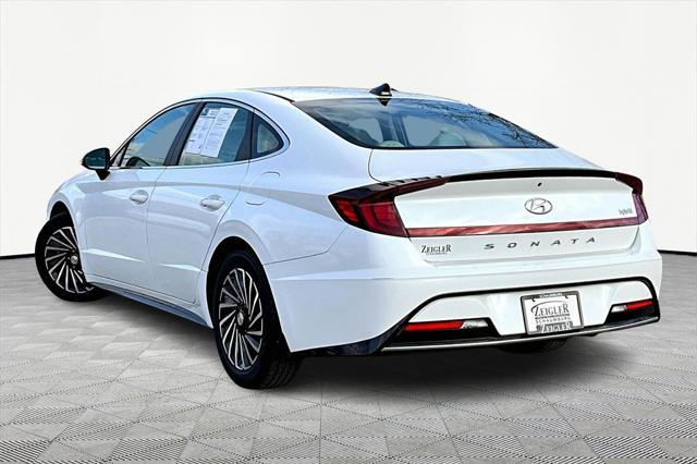 used 2021 Hyundai Sonata car, priced at $20,409