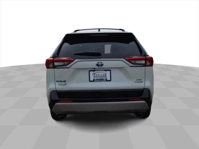 used 2022 Toyota RAV4 Hybrid car, priced at $34,000