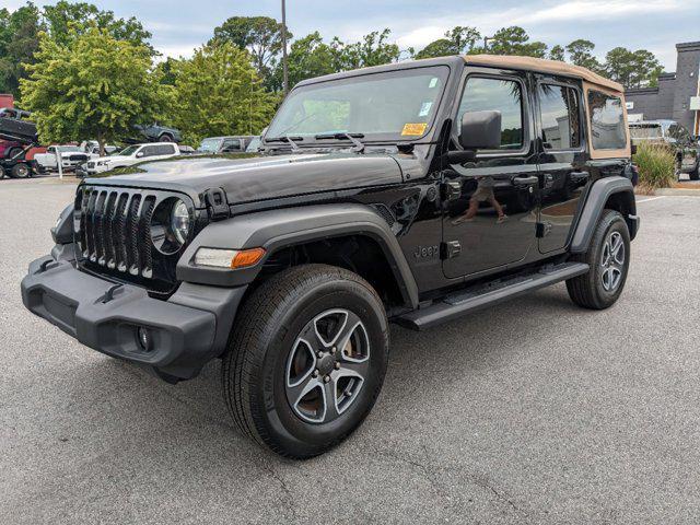 used 2020 Jeep Wrangler Unlimited car, priced at $33,497