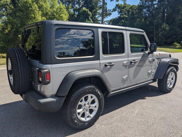 used 2021 Jeep Wrangler Unlimited car, priced at $34,891