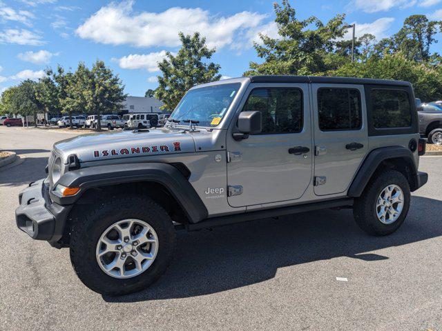 used 2021 Jeep Wrangler Unlimited car, priced at $34,891