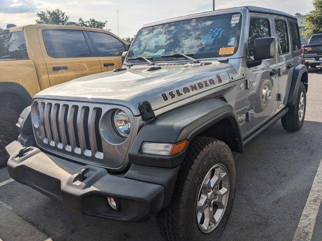 used 2021 Jeep Wrangler Unlimited car, priced at $34,996