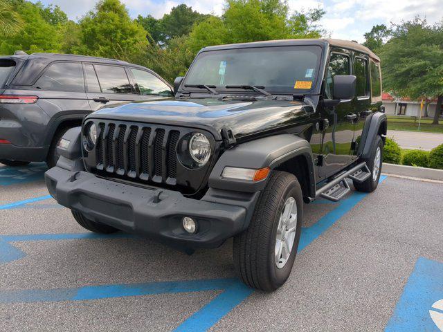 used 2022 Jeep Wrangler Unlimited car, priced at $38,691