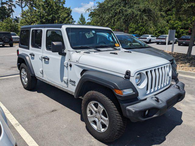 used 2020 Jeep Wrangler Unlimited car, priced at $33,697
