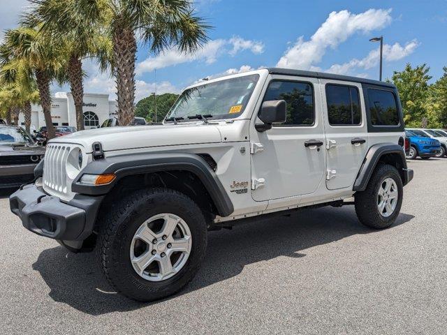 used 2020 Jeep Wrangler Unlimited car, priced at $33,591