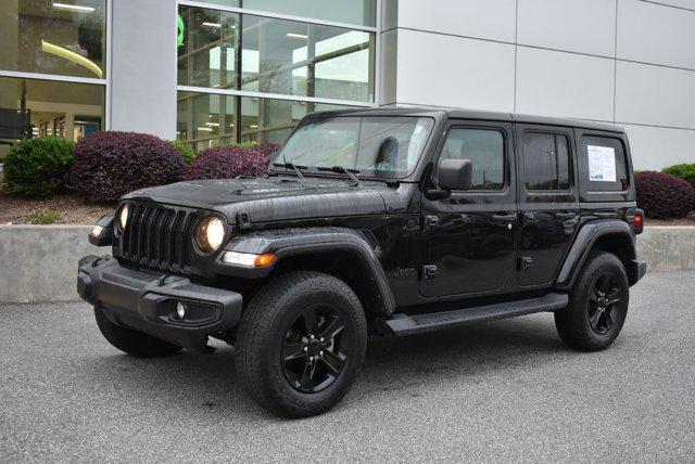 used 2021 Jeep Wrangler Unlimited car, priced at $40,469