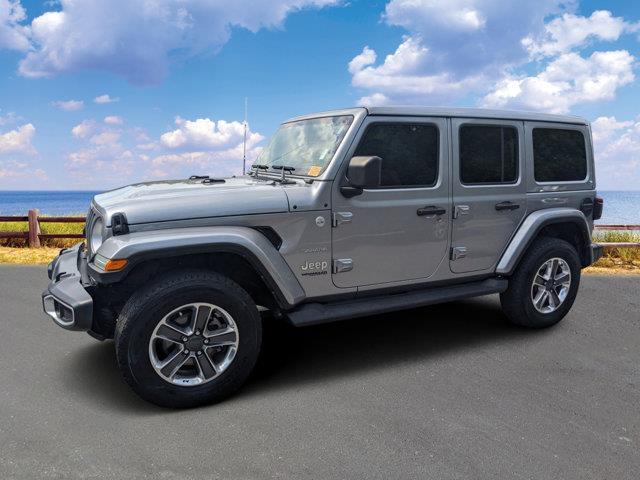 used 2021 Jeep Wrangler Unlimited car, priced at $39,096