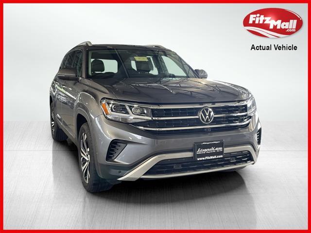 used 2021 Volkswagen Atlas car, priced at $25,500