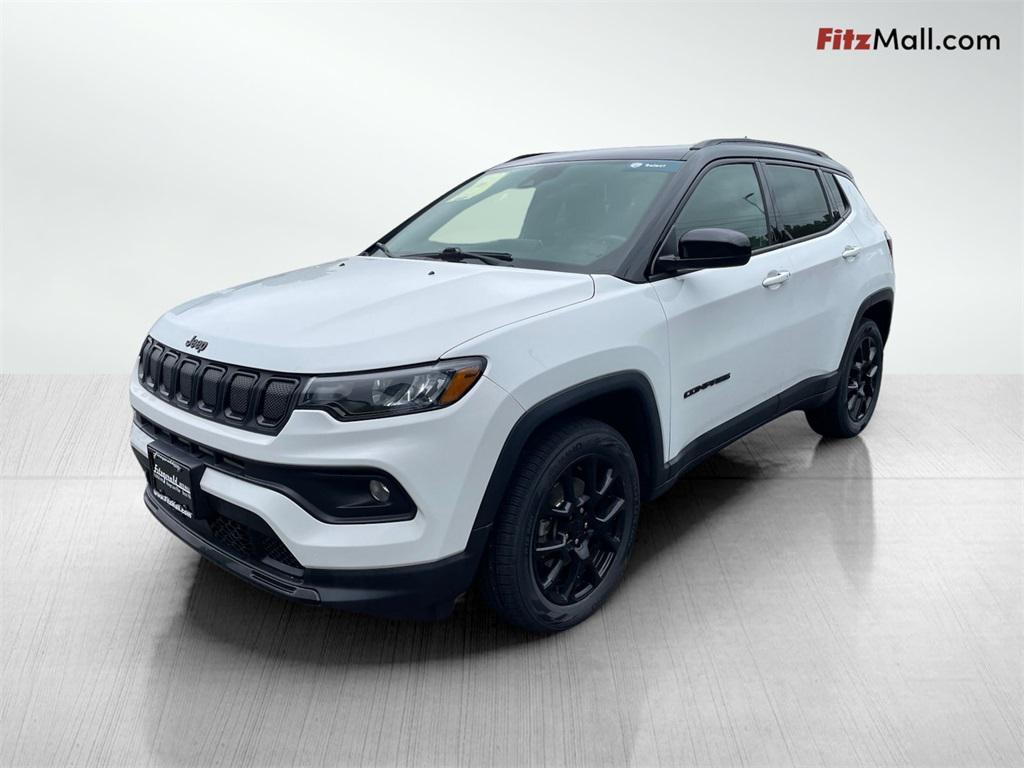used 2022 Jeep Compass car, priced at $22,700
