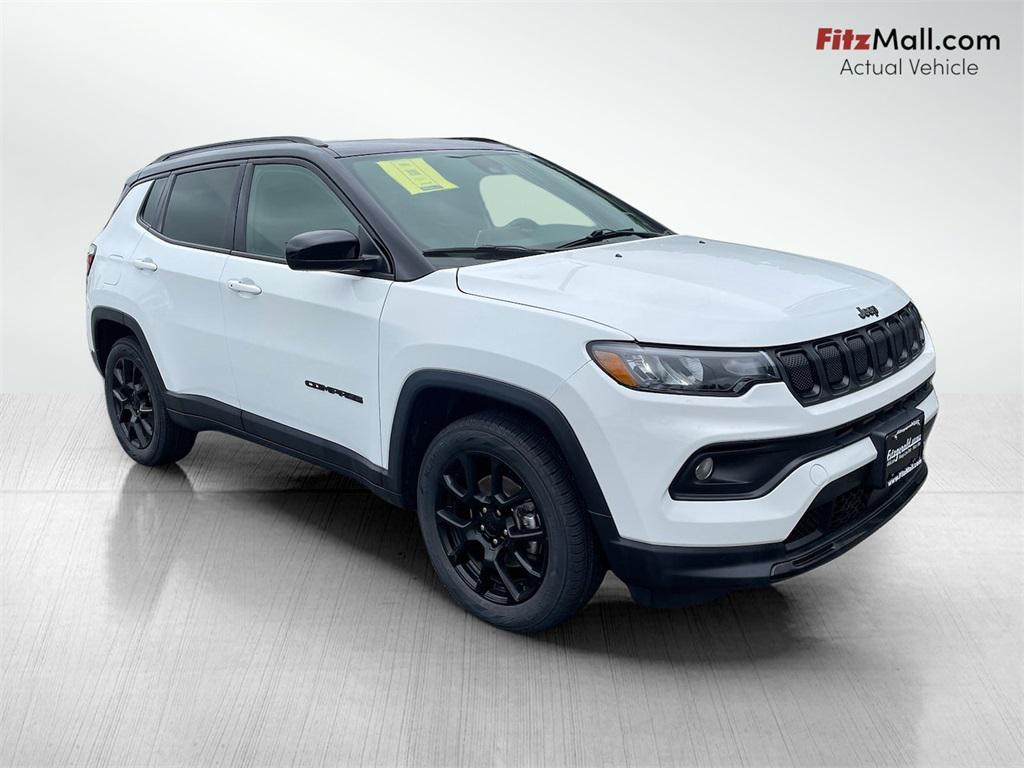 used 2022 Jeep Compass car, priced at $22,700