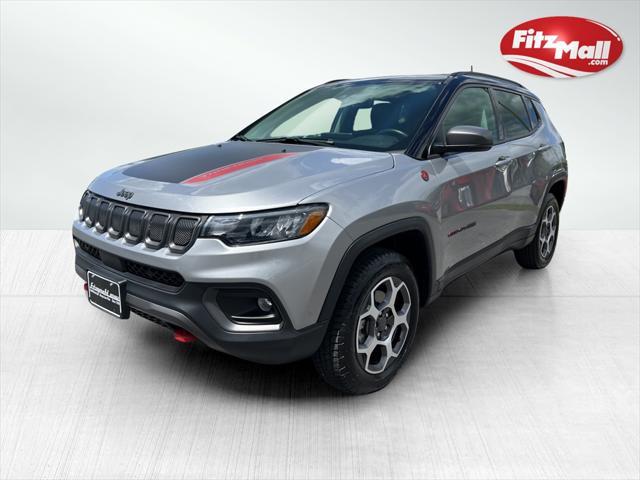 used 2022 Jeep Compass car, priced at $23,800