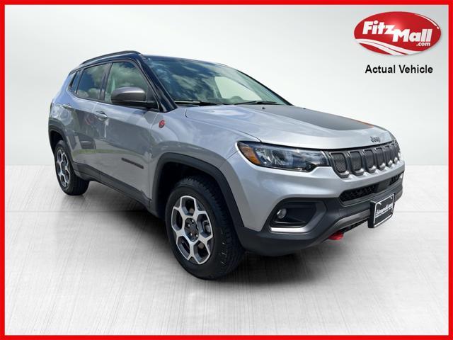 used 2022 Jeep Compass car, priced at $24,100