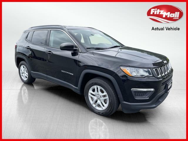 used 2019 Jeep Compass car, priced at $13,800