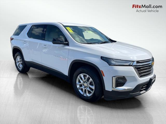 used 2022 Chevrolet Traverse car, priced at $29,600