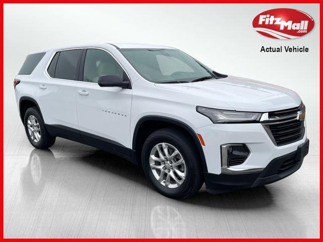 used 2022 Chevrolet Traverse car, priced at $29,600