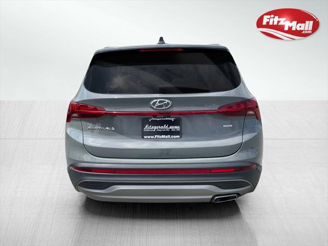 used 2021 Hyundai Santa Fe car, priced at $23,400