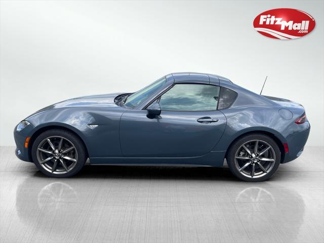 used 2021 Mazda MX-5 Miata RF car, priced at $25,000