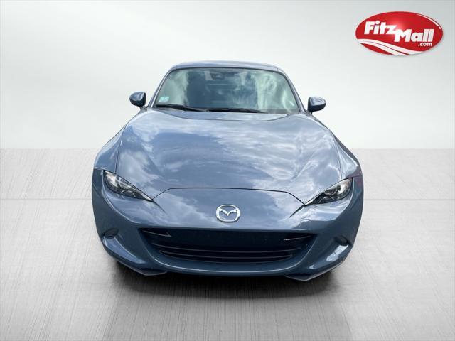 used 2021 Mazda MX-5 Miata RF car, priced at $25,000