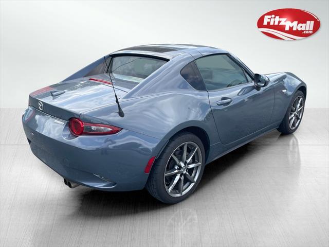 used 2021 Mazda MX-5 Miata RF car, priced at $25,000