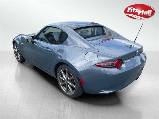 used 2021 Mazda MX-5 Miata RF car, priced at $25,000