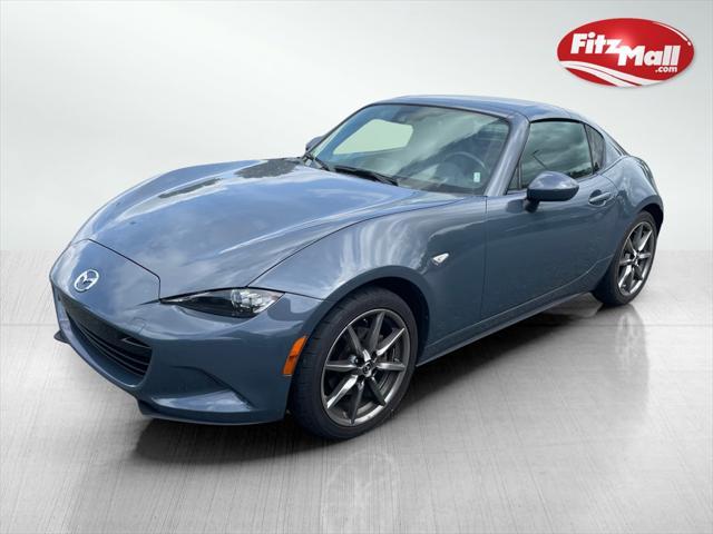 used 2021 Mazda MX-5 Miata RF car, priced at $25,000