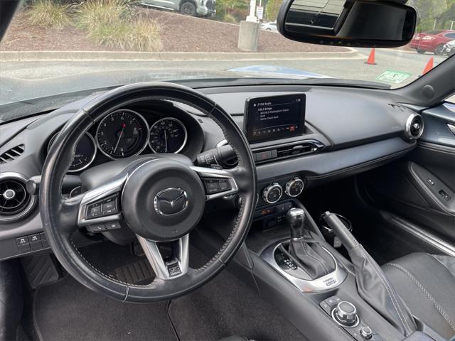 used 2021 Mazda MX-5 Miata RF car, priced at $25,000