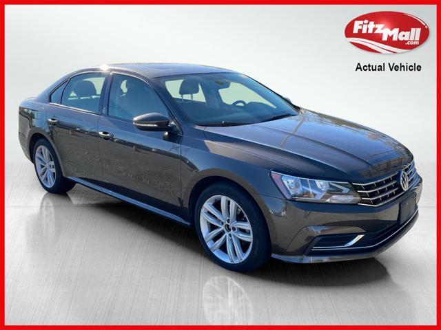 used 2019 Volkswagen Passat car, priced at $18,900