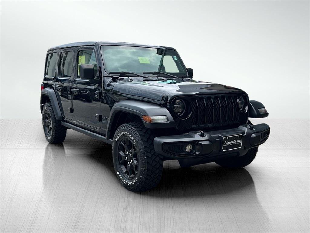 used 2021 Jeep Wrangler car, priced at $31,900