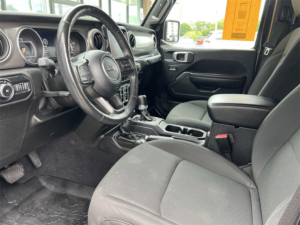 used 2021 Jeep Wrangler car, priced at $31,900