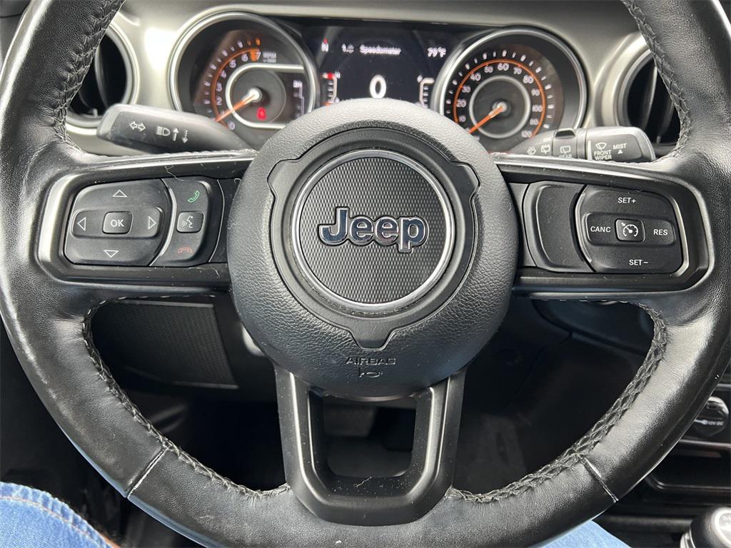 used 2021 Jeep Wrangler car, priced at $31,900