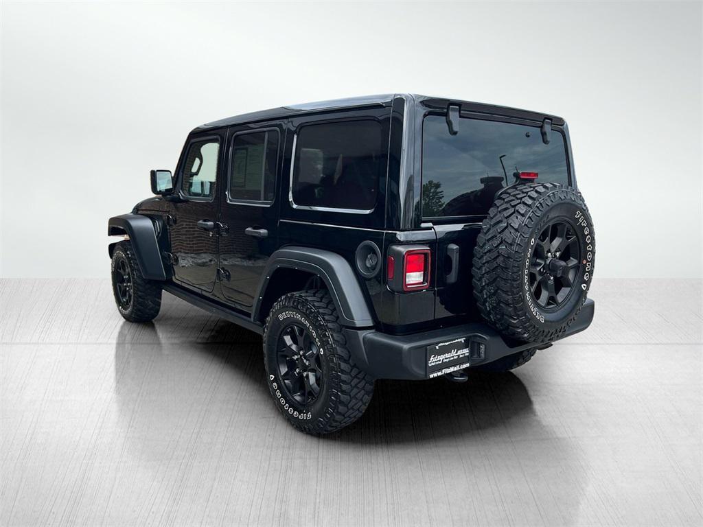 used 2021 Jeep Wrangler car, priced at $31,900