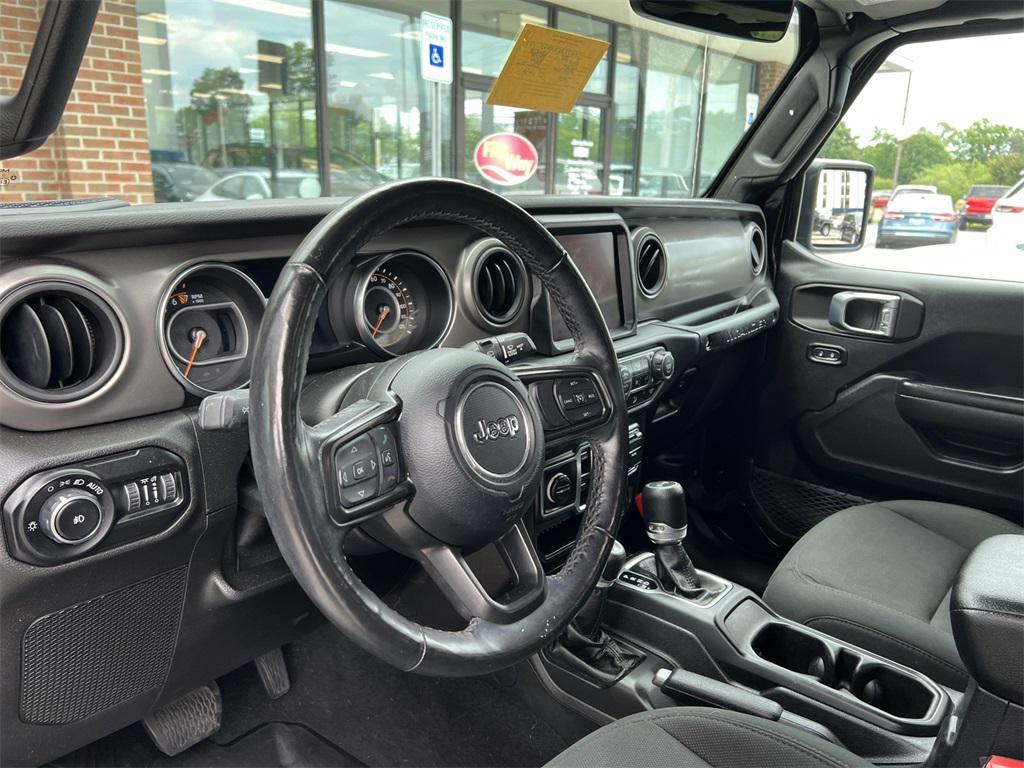 used 2021 Jeep Wrangler car, priced at $31,900