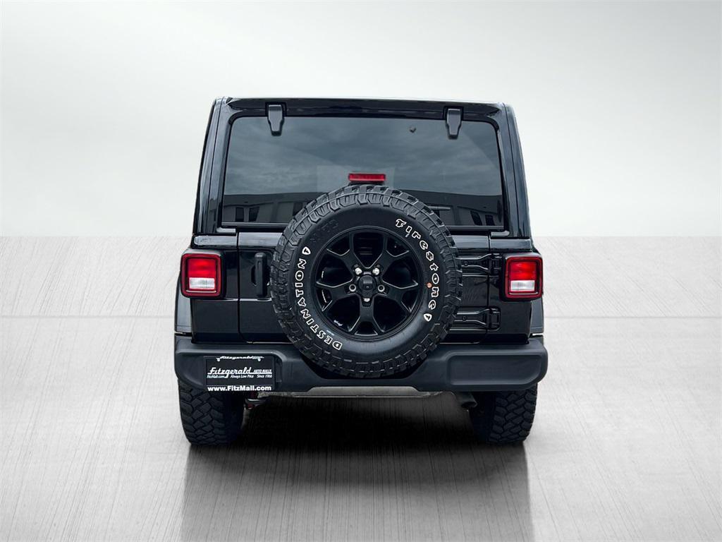used 2021 Jeep Wrangler car, priced at $31,900