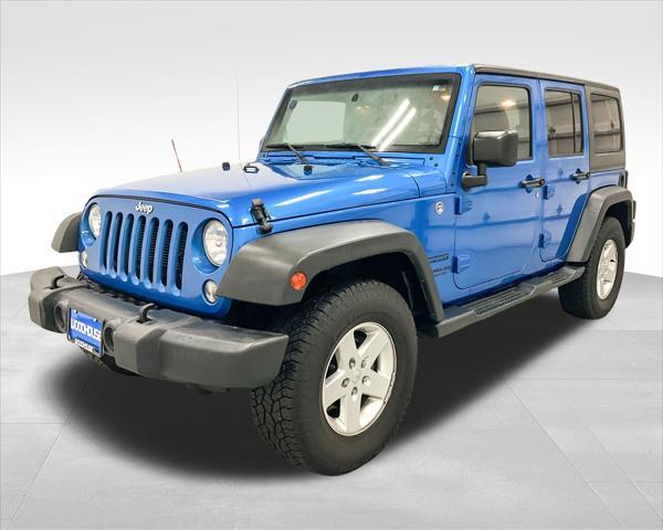 used 2015 Jeep Wrangler Unlimited car, priced at $19,995