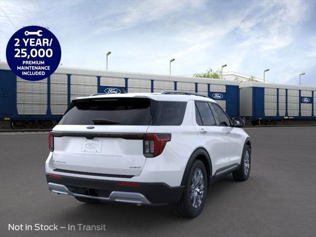 new 2025 Ford Explorer car, priced at $53,578